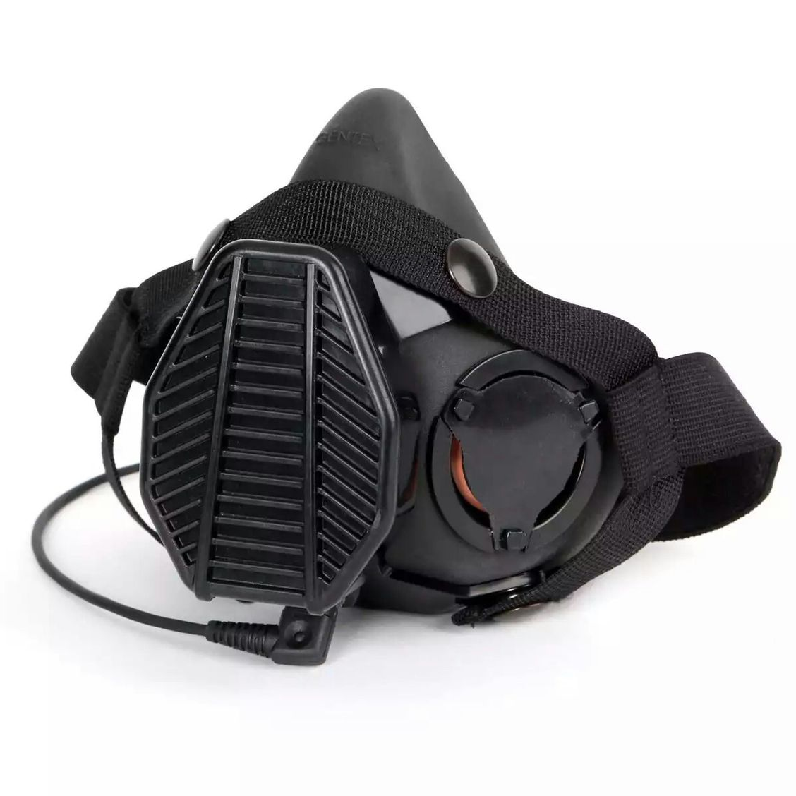 Reusable Half Face Respirator with Front Filter Housing – Adjustable Work Mask